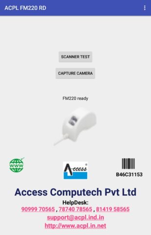 ACPL FM220 Registered Device для Android — скриншот 2