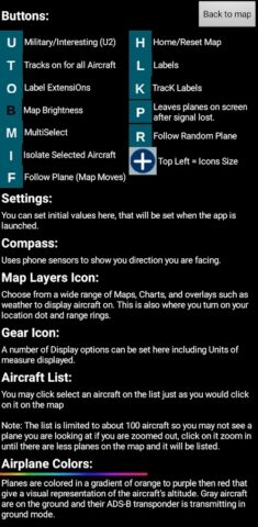ADS-B Unfiltered Plane Tracker для Android — скриншот 5
