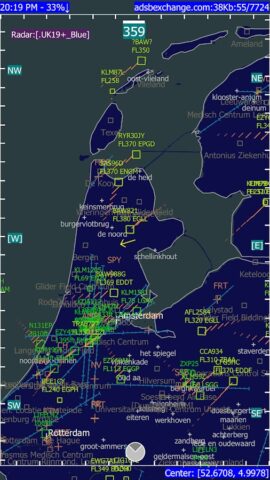 ADSB Flight Tracker для Android — скриншот 3