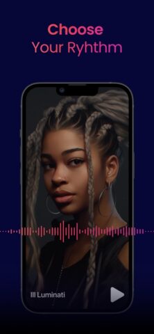 AI-генератор рэп-песен, аудио для iOS — скриншот 2