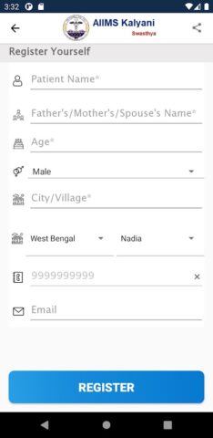 AIIMS Kalyani Swasthya для Android — скриншот 5