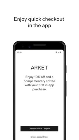 ARKET для Android — скриншот 1