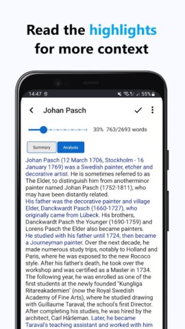 Abstract — Notes and Summaries для Android — скриншот 3