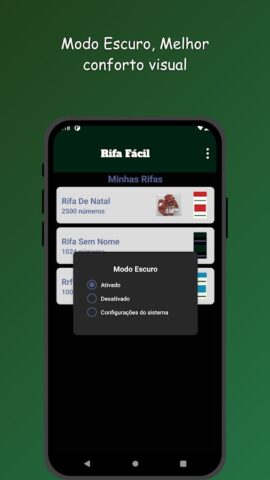 Rifa Fácil: criar rifa для Android — скриншот 4