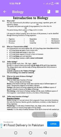 Adamjee Biology IX для Android — скриншот 5