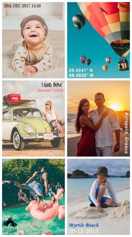 Add Timestamp on Gallery Photo для Android — скриншот 2