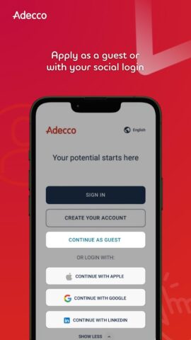 Adecco для Android — скриншот 2