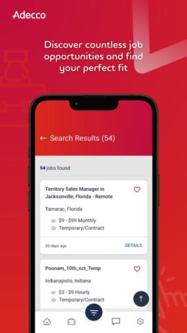 Adecco для Android — скриншот 3