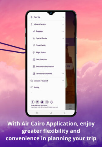 Air Cairo для Android — скриншот 5