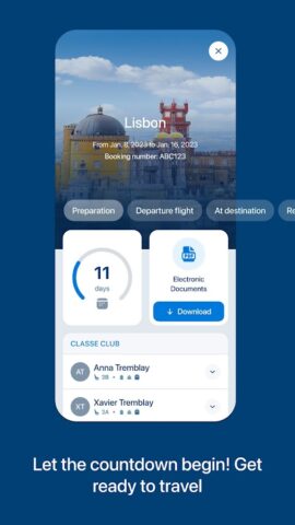 Air Transat | Flights & Travel для Android — скриншот 5