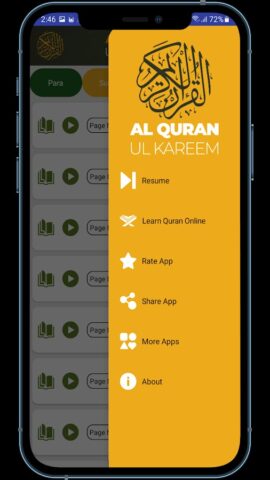 Al Quran-ul-Kareem для Android — скриншот 3