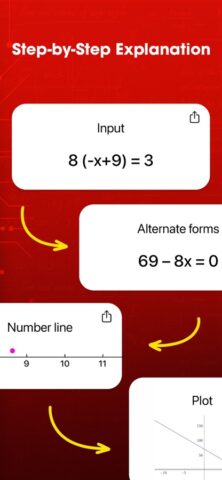 Algebra Math Solver для iOS — скриншот 5