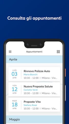 Allianz X-Clients для Android — скриншот 4