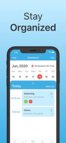 Alora — Attendance Tracker App для iOS — скриншот 3
