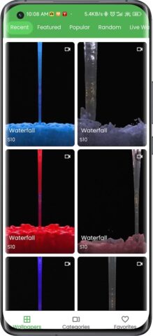 Удивительные Воды Живые Обои для Android — скриншот 3