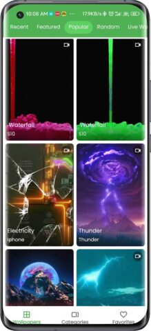 Удивительные Воды Живые Обои для Android — скриншот 4