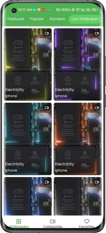 Удивительные Воды Живые Обои для Android — скриншот 5