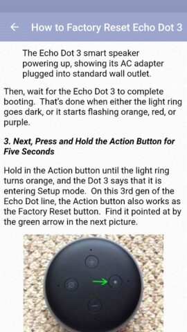 Amazon Echo Dot 3rd Gen Guide для Android — скриншот 4