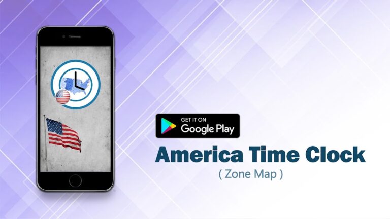 America time clock : USA time для Android — скриншот 1