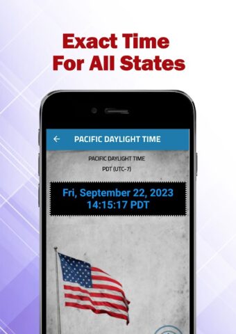 America time clock : USA time для Android — скриншот 4