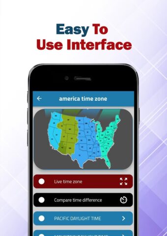 America time clock : USA time для Android — скриншот 5