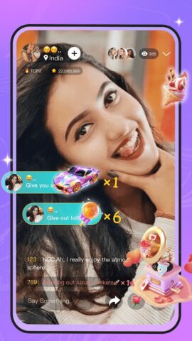 AmiLive: 1v1 video chat для Android — скриншот 1