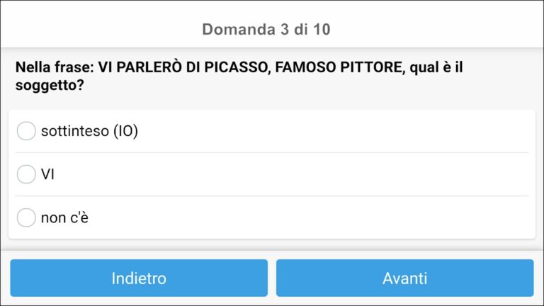Analisi logica для Android — скриншот 2