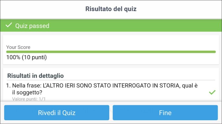 Analisi logica для Android — скриншот 3