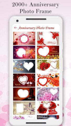 Anniversary Photo Frame Editor для Android — скриншот 5