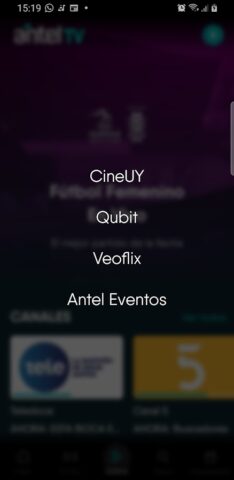 AntelTV для Android — скриншот 2