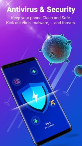 Antivirus& Virus Cleaner, Lock для Android — скриншот 1