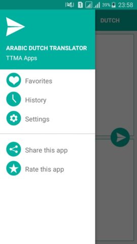 Arabic Dutch Translator для Android — скриншот 3