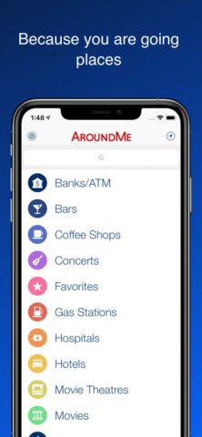 AroundMe для iOS — скриншот 1