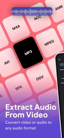 Audio Converter — MP4 to MP3 для Android — скриншот 1
