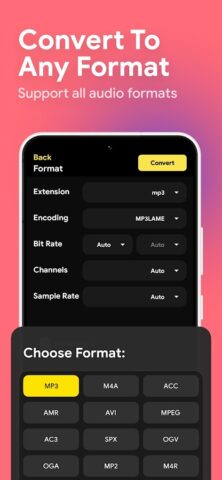 Audio Converter — MP4 to MP3 для Android — скриншот 4