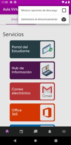 Aula Virtual UContinental для Android — скриншот 3