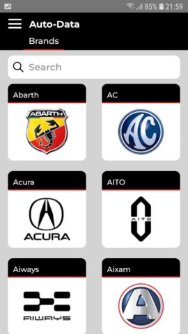 Auto-Data.net для Android — скриншот 1