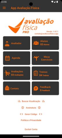 Avaliação Física PRO для Android — скриншот 1