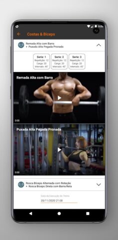 Avaliação Física PRO для Android — скриншот 5