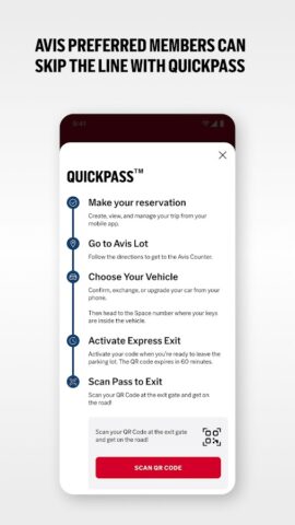 Avis Car Rental для Android — скриншот 4