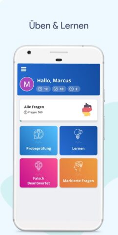 B1 Deutsch Prüfung для Android — скриншот 1