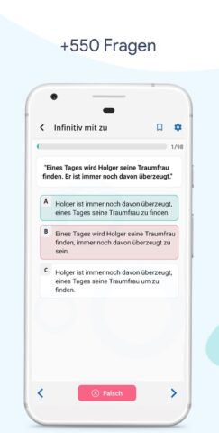 B1 Deutsch Prüfung для Android — скриншот 3