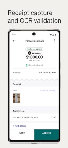 BILL Spend & Expense (Divvy) для Android — скриншот 3