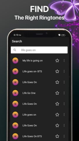 BTS Ringtones — BTS Ringtones для Android — скриншот 3
