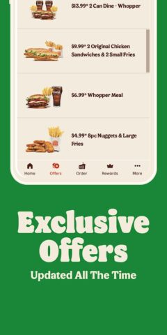 BURGER KING Canada для Android — скриншот 3