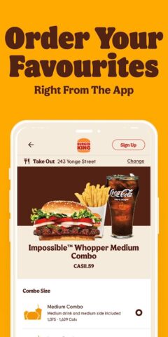 BURGER KING Canada для Android — скриншот 4