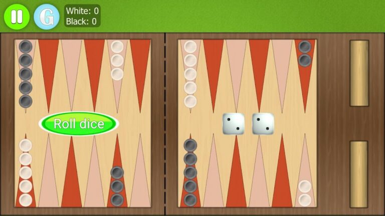 Backgammon для Android — скриншот 2