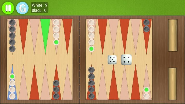 Backgammon для Android — скриншот 3