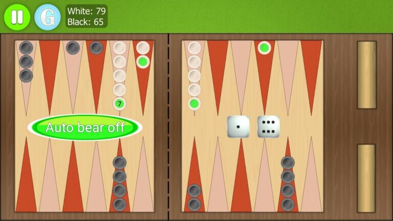 Backgammon для Android — скриншот 5