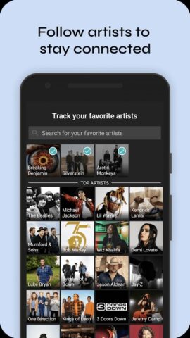 Bandsintown Concerts для Android — скриншот 5
